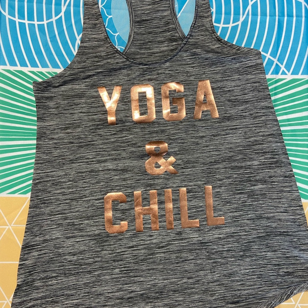 NEW Yoga and Chill tank - Picture 8 of 8